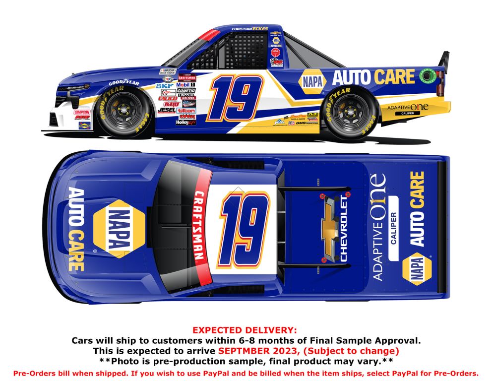 Christan Eckes 2023 NAPA 1:64 Nascar Diecast