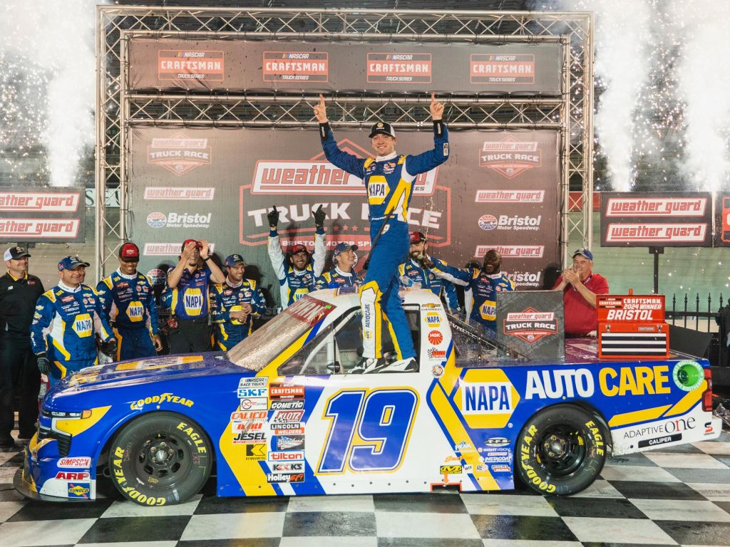 Christian Eckes 2024 Napa Auto Care Bristol Race Win 1:64 Nascar ...