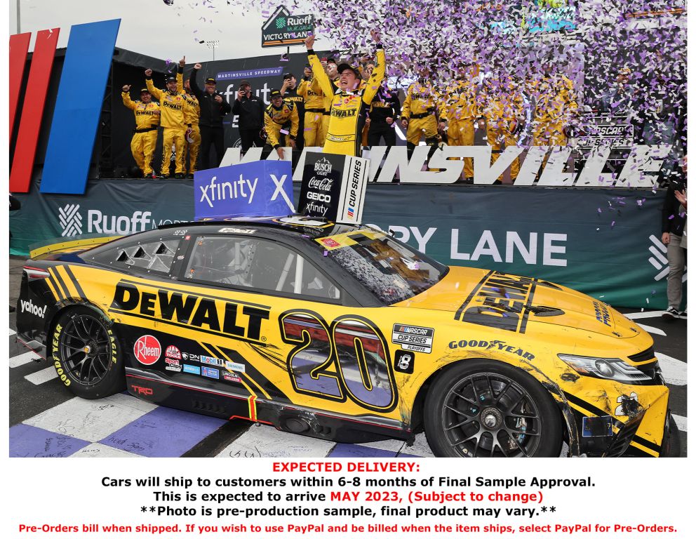 DeWalt sponsoring Christopher Bell in 10 Cup races during 2023