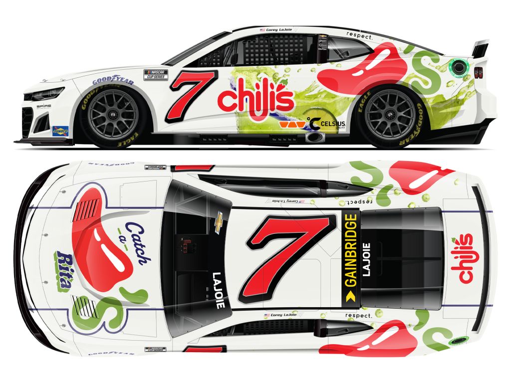 Corey Lajoie 2024 Chili's “Catch a 'Rita” 1:24 Nascar Diecast