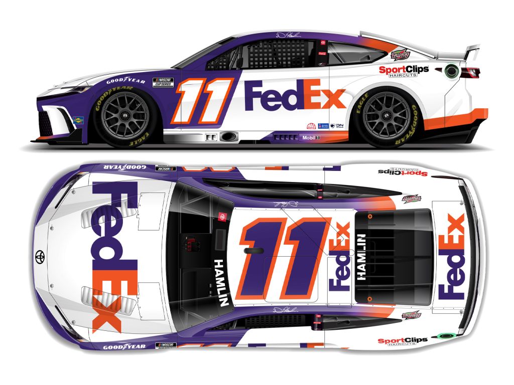 Denny Hamlin 2024 Fedex 1:24 Nascar Diecast