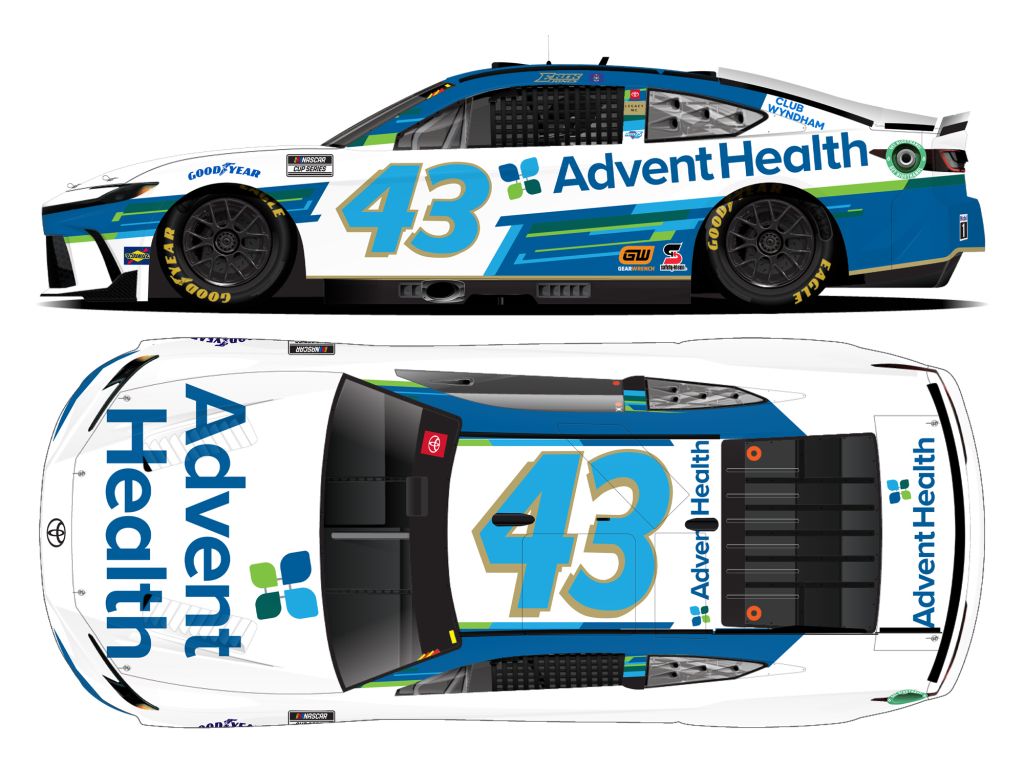 Erik Jones 2024 Advent Health 164 Nascar Diecast