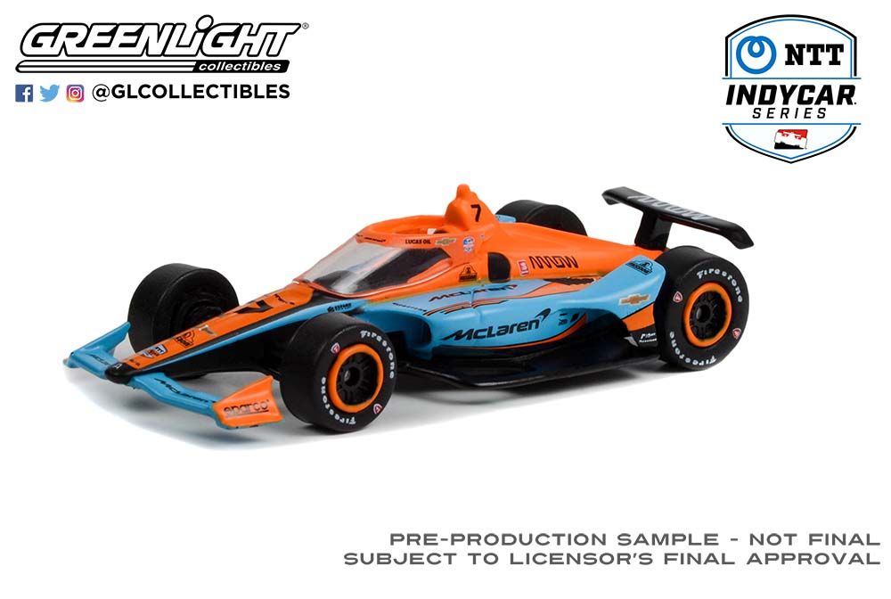 Felix Rosenqvist 7 2022 McLaren / McLaren SP 164 Scale IndyCar Diecast