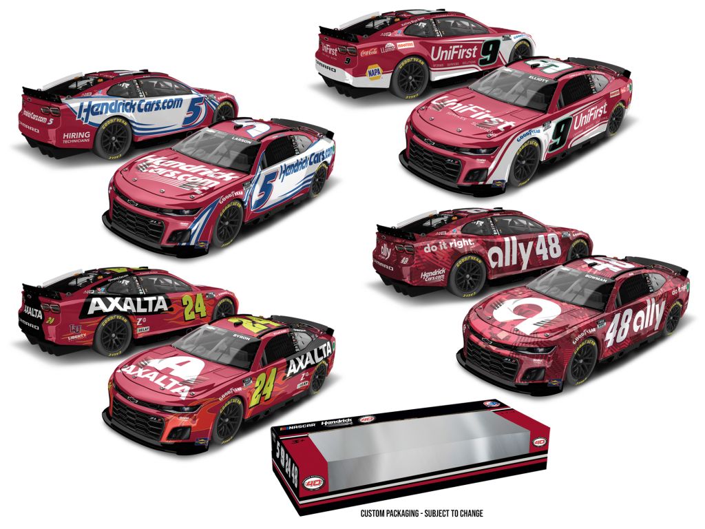 Hendrick Motorsports 40th Anniversary 4Car Set (Martinsville) 2024 1