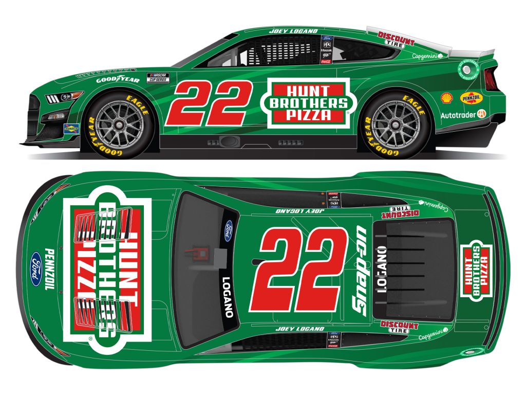 Joey Logano 2024 Hunt Brothers Pizza 124 Nascar Diecast