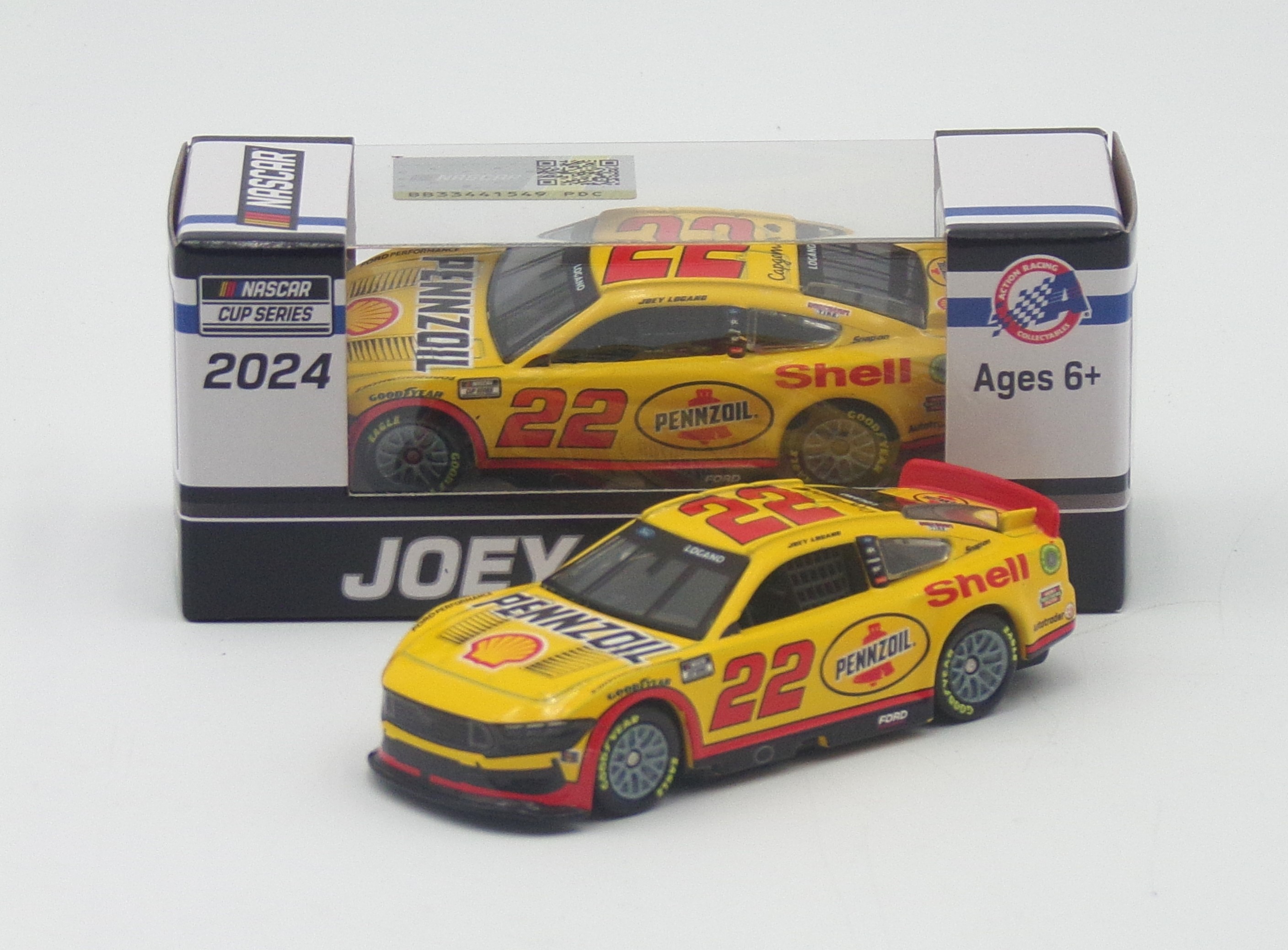 Preorder Joey Logano 2024 Shell Pennzoil 1 64 Nascar Diecast