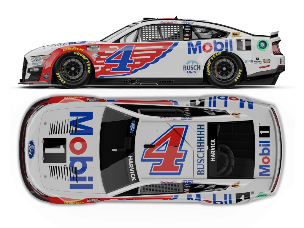 Kevin Harvick 2023 Mobil 1 Wings 1:64 Nascar Diecast