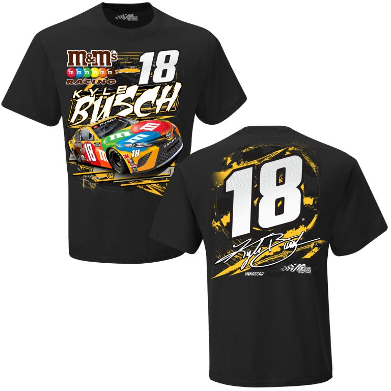 Kyle Busch 2021 M&M's 2-Spot Slingshot Tee