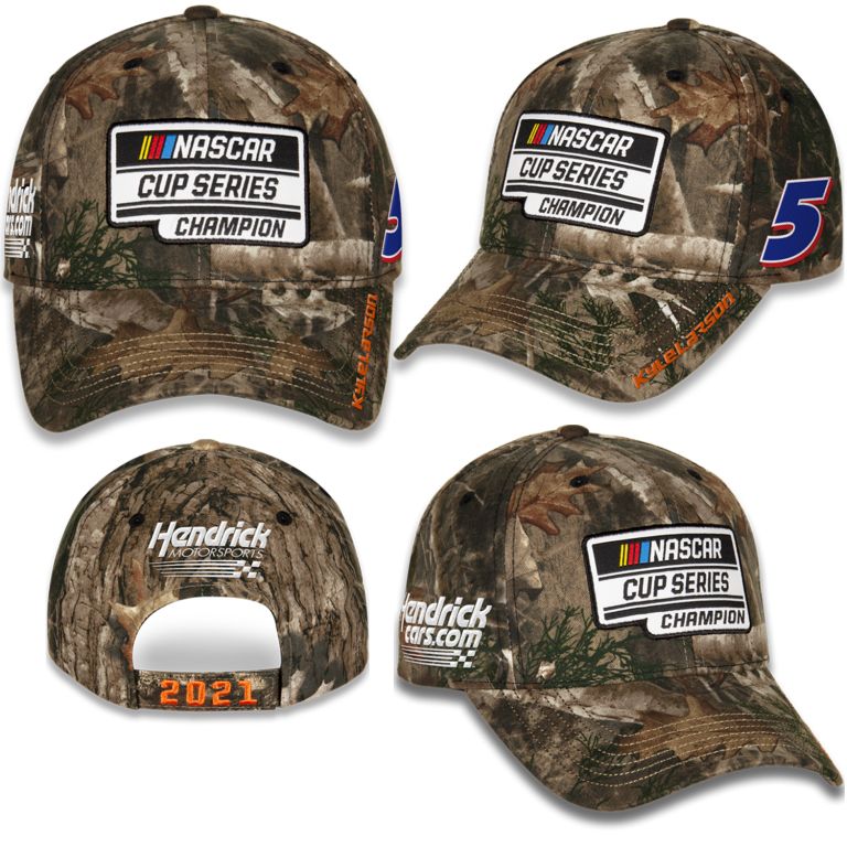 kyle larson camo hat