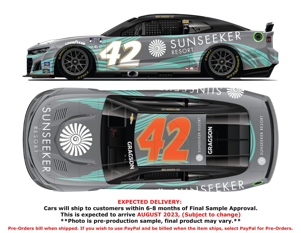 Noah Gragson 2023 Sunseeker Resort 1:64 Nascar Diecast