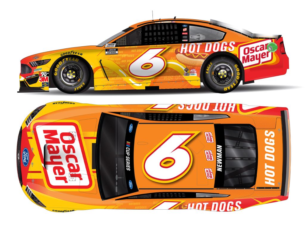 Ryan Newman 2021 Oscar Mayer 1:64 Nascar Diecast