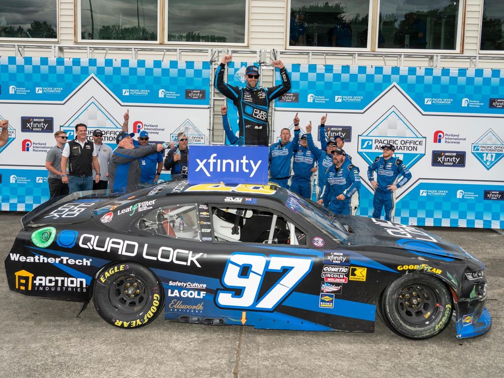 Shane van Gisbergen 2024 Quad Lock Portland 6/1 Race Win 124 Nascar