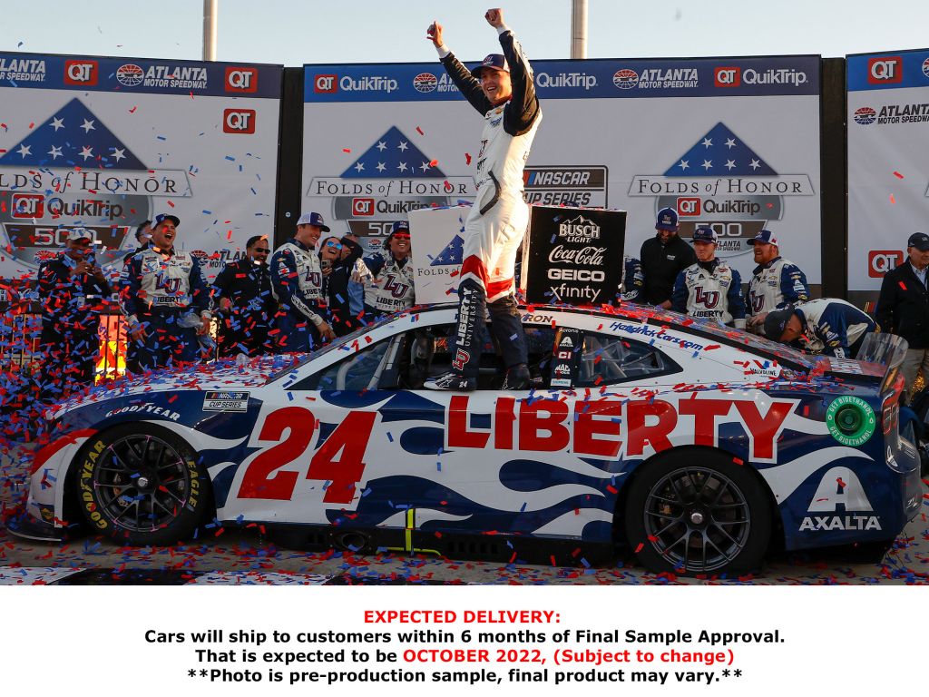 William Byron 2022 Liberty University Atlanta 3/20 Race Win 1:24 Nascar ...