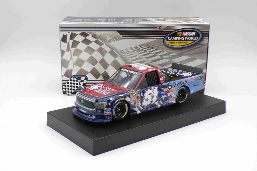 **read Description** Custom #51 Kyle Busch Hiring Our Heroes Race Win 1 