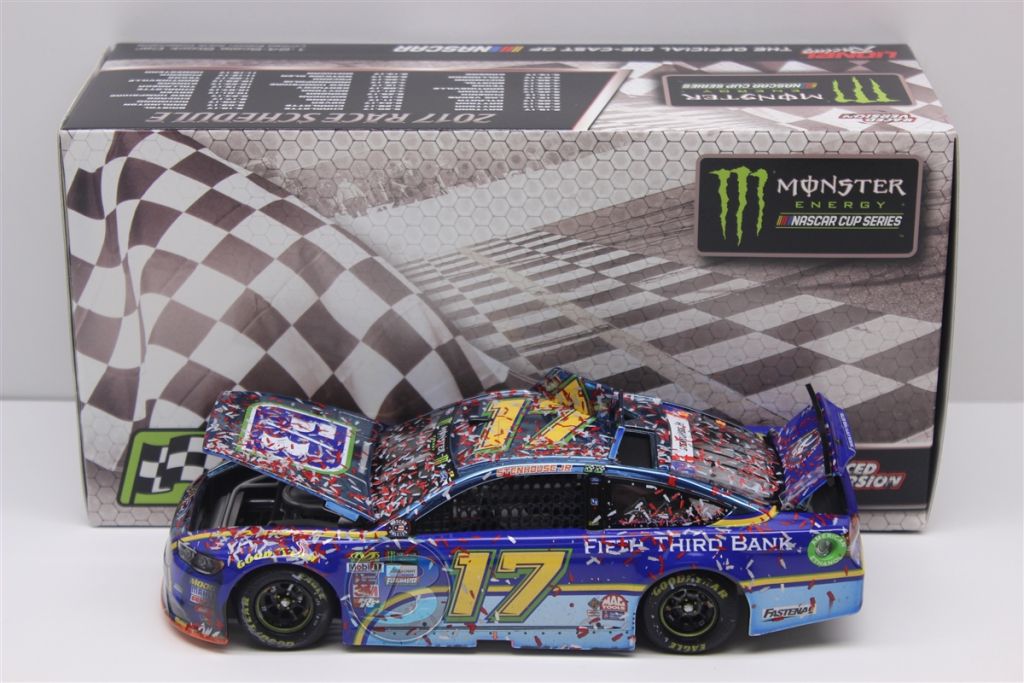 Ricky Stenhouse Jr Daytona Coke Zero 400 Winner 2017 1:24 Color Chrome  Nascar Diecast