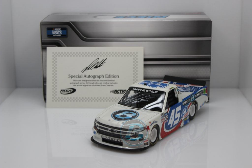 Ross Chastain Autographed 2021 CircleBDiecast.com Salutes 1:24 Liquid ...