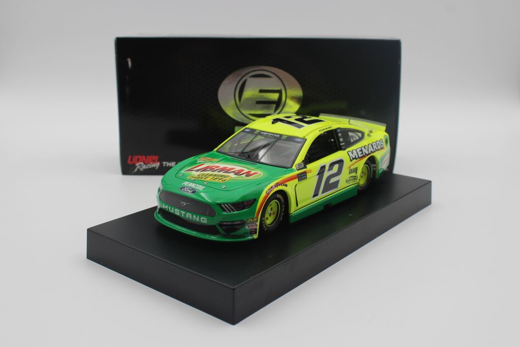 Ryan Blaney 2019 Libman shops / Menards Elite NASCAR Diecast