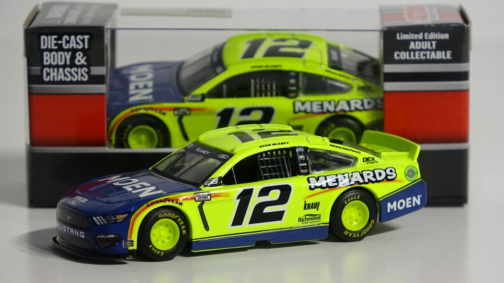 Ryan Blaney 2021 Moen / Menards 164 Nascar Diecast Chassis