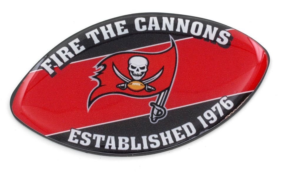 Officially Licensed NFL Tampa Bay Buccaneers Large Team Logo Magnet