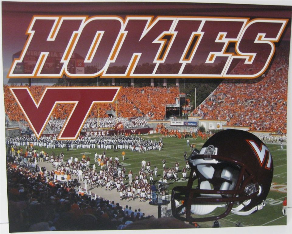 Virginia Tech Hokies 8 X 10 Photo