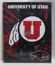University of Utah Canvas 11" x 14" Wall Hanging collectible canvas, ncaa licensed, officially licensed, collegiate collectible, university of
