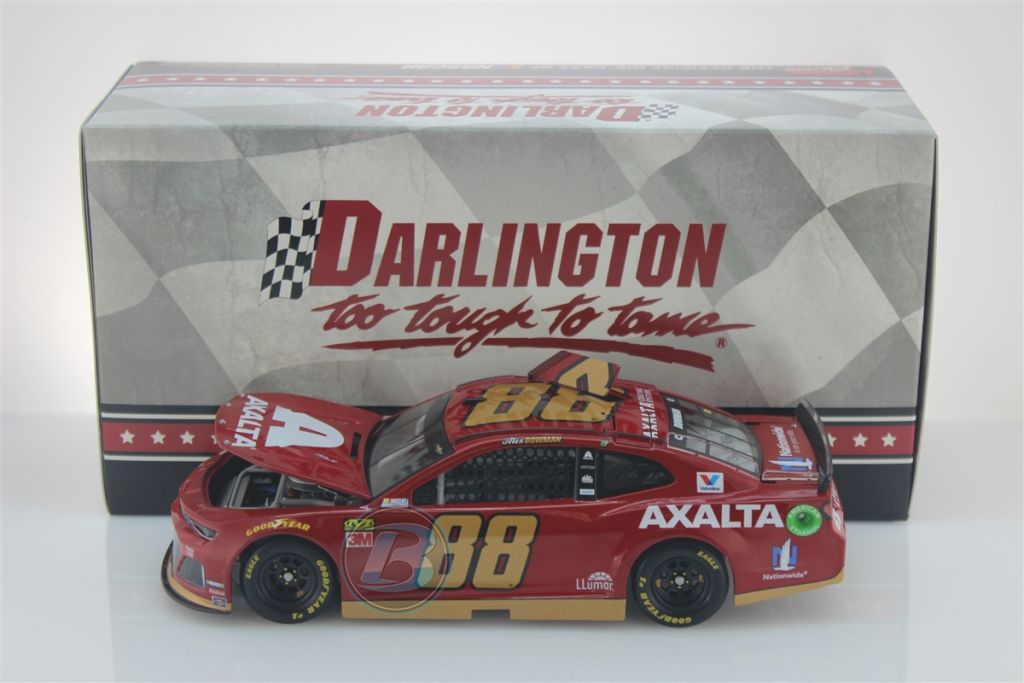 Alex Bowman 2019 Axalta Darlington Throwback 1:24 Nascar Diecast