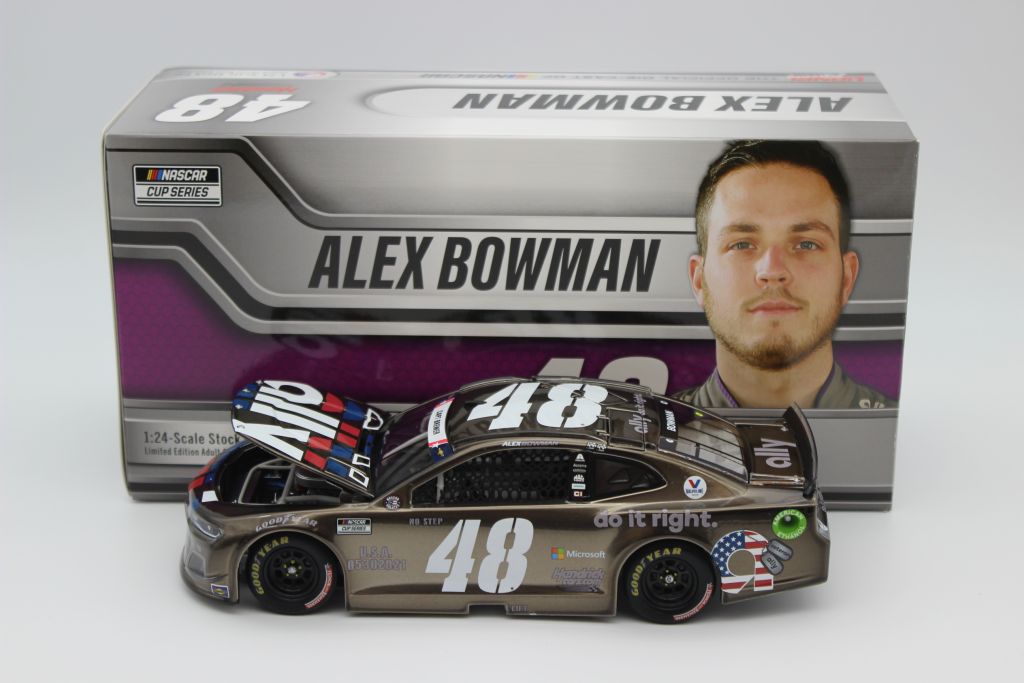 Alex Bowman 2021 Ally Salutes 1:24 Liquid Color Nascar Diecast