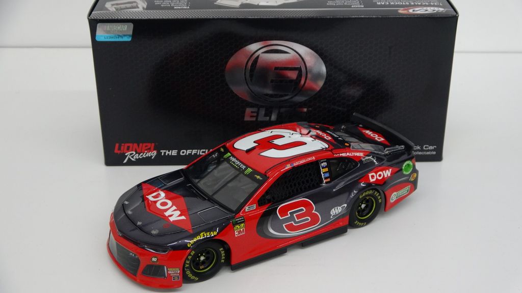 Austin Dillon 2019 Dow 1:24 Color Chrome Nascar Diecast