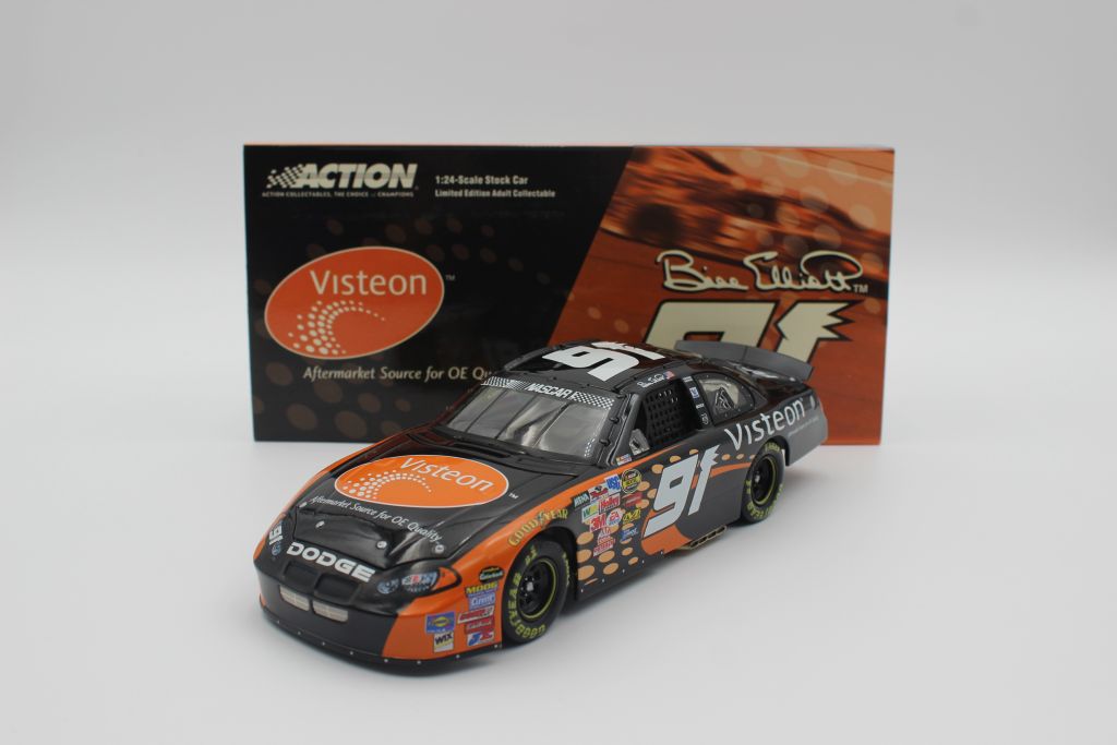 Bill Elliott 2004 Visteon 1:24 Nascar Diecast Bank