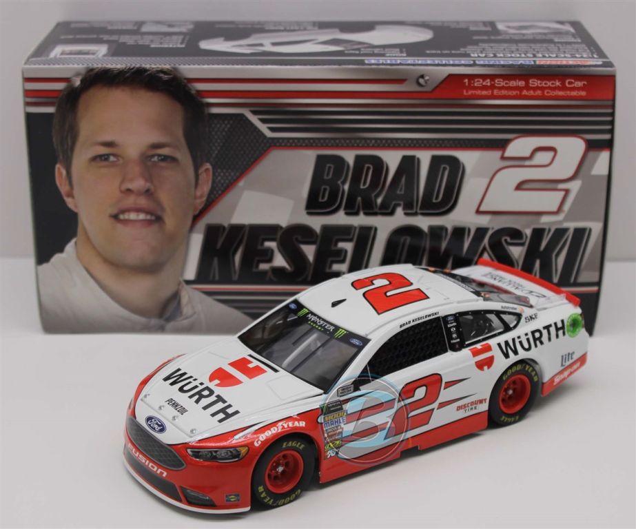 Brad Keselowski 2018 Wurth 1:24 Nascar Diecast