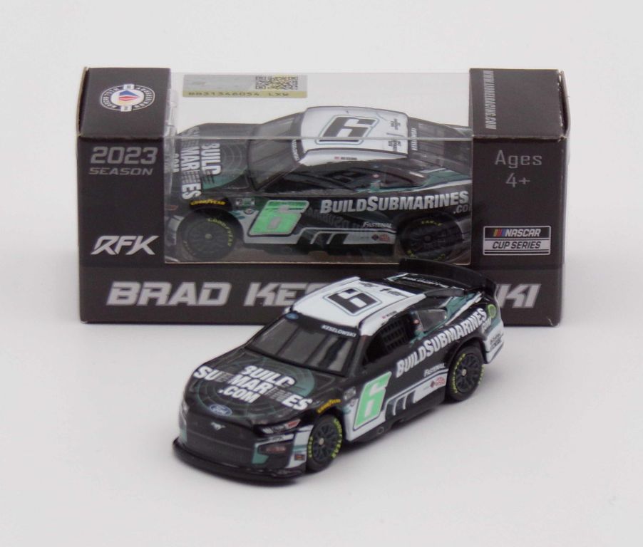 Brad Keselowski 2023 BuildSubmarines.com 1:64 Nascar Diecast