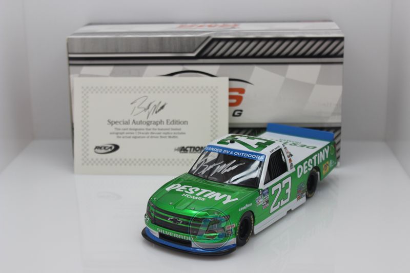 Brett Moffitt Autographed 2020 Destiny Homes 1:24 Liquid Color Nascar ...