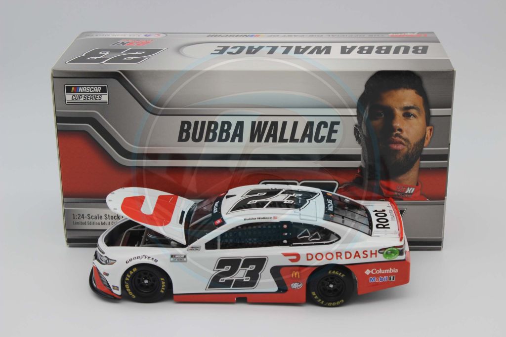 Bubba Wallace 2021 Door Dash White 1:24 Nascar Diecast