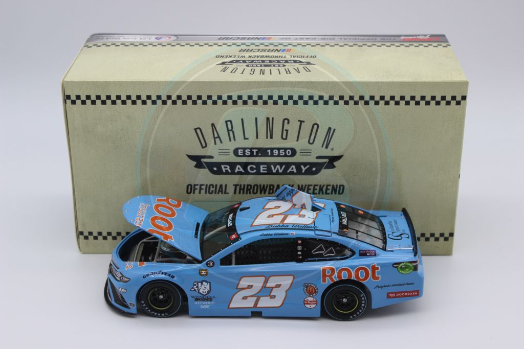 Bubba Wallace 2021 Root Insurance Darlington Throwback 1:24 Nascar Diecast