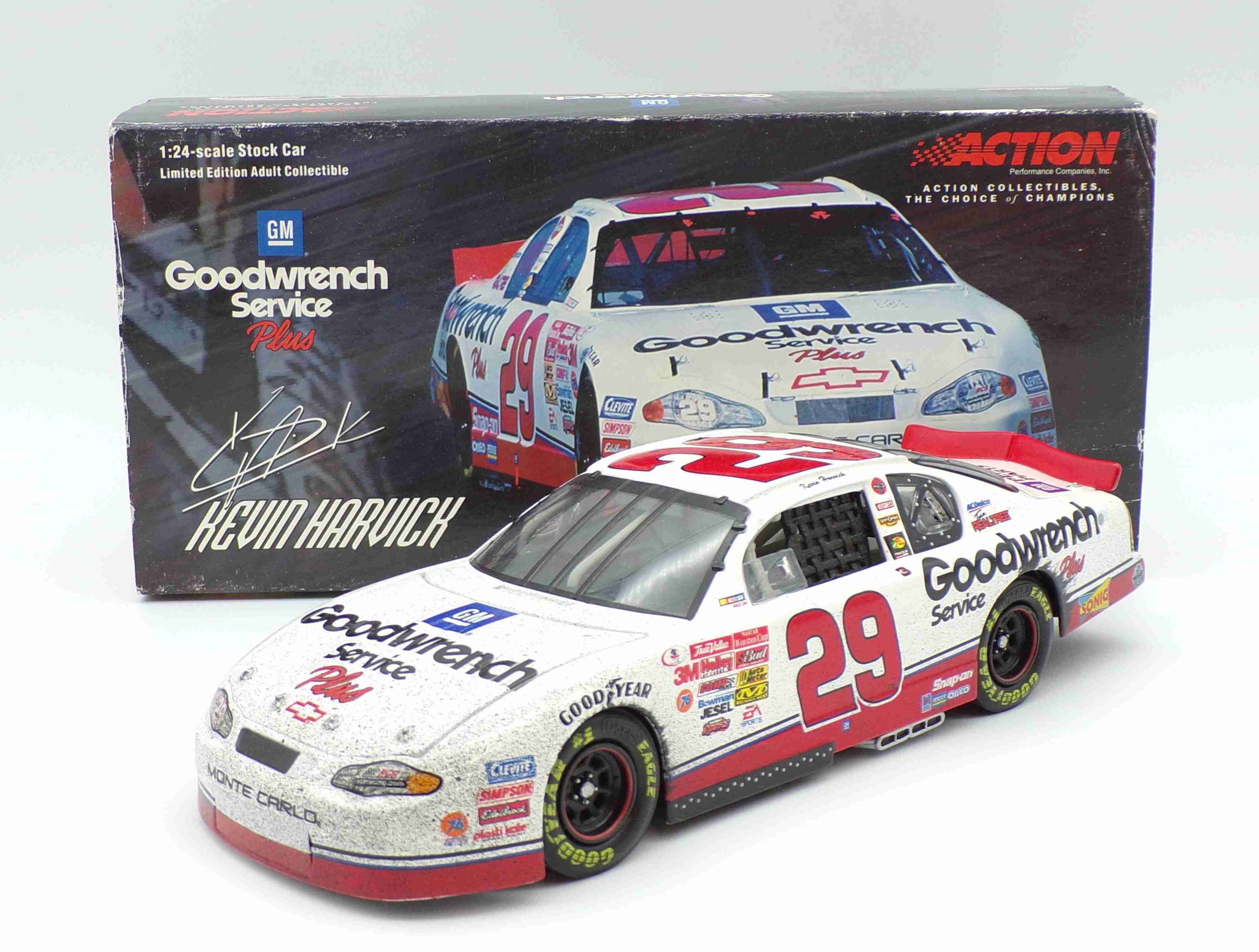 **CUSTOM** Kevin Harvick 2001 Chicagoland Win 1:24 Nascar Diecast