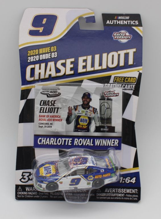 Chase Elliot 2020 Roval Win 1:64 Nascar Authentics Diecast