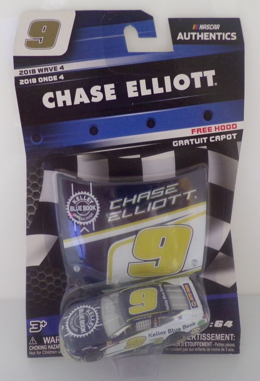 Chase Elliott 2018 Kelly Blue Book 1:64 Nascar Authentics Diecast