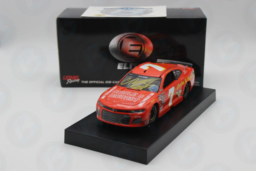 Corey LaJoie Autographed 2021 Circle B Diecast / Stroker Ace Tribute 1: ...