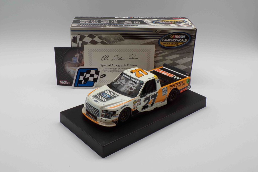 **DIN #2** Chase Briscoe Autographed 2018 #27 Built Ford Tough Eldora ...