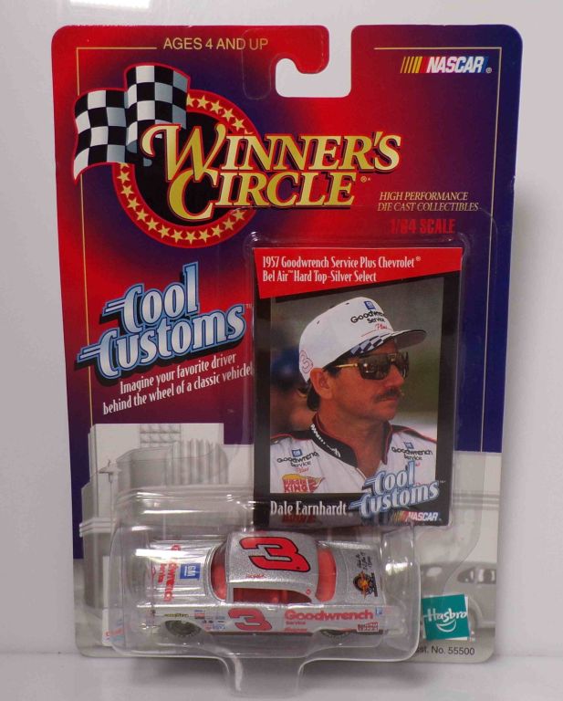 Dale Earnhardt 1957 Goodwrench Service Plus Silver Select 1:64 Winner's ...