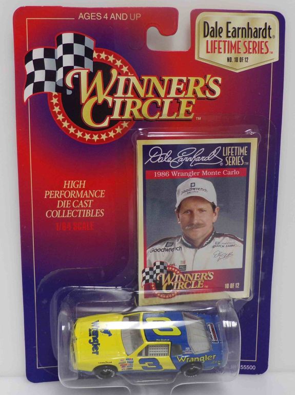 Dale Earnhardt 1986 Wrangler 1:64 Winners Circle Diecast