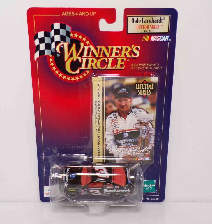 Dale Earnhardt 1995 Brickyard 400 Winner / GM Goodwrench 1:64 Winners ...