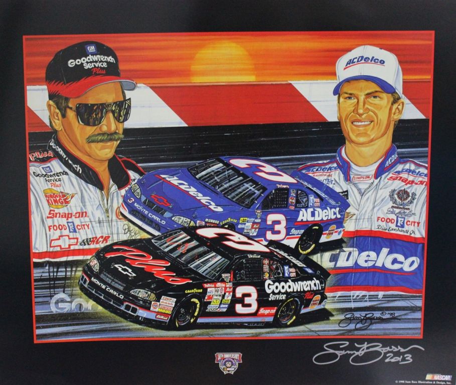 Dale Earnhardt 1998 & Dale Earnhardt Jr. 