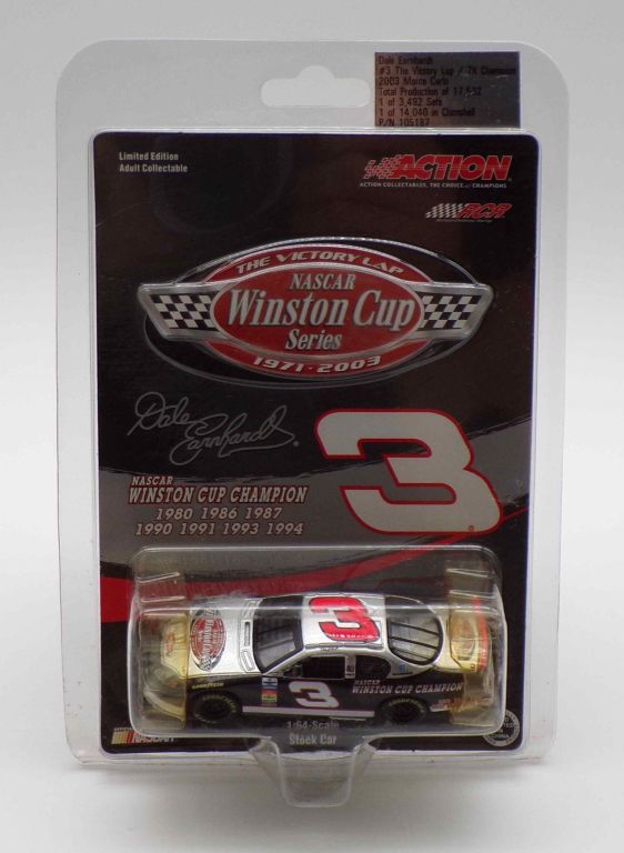 Dale Earnhardt 2003 The Victory Lap / 7X Champion 1:64 Nascar Diecast