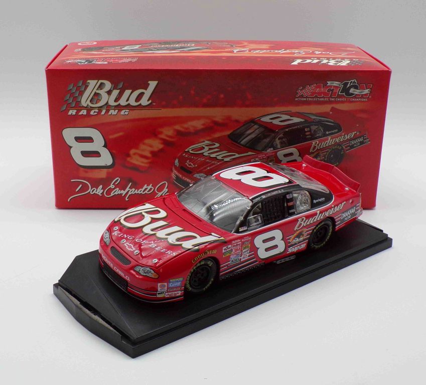 Dale Earnhardt Jr. 2002 Budweiser 1:24 Nascar Diecast w/ Case