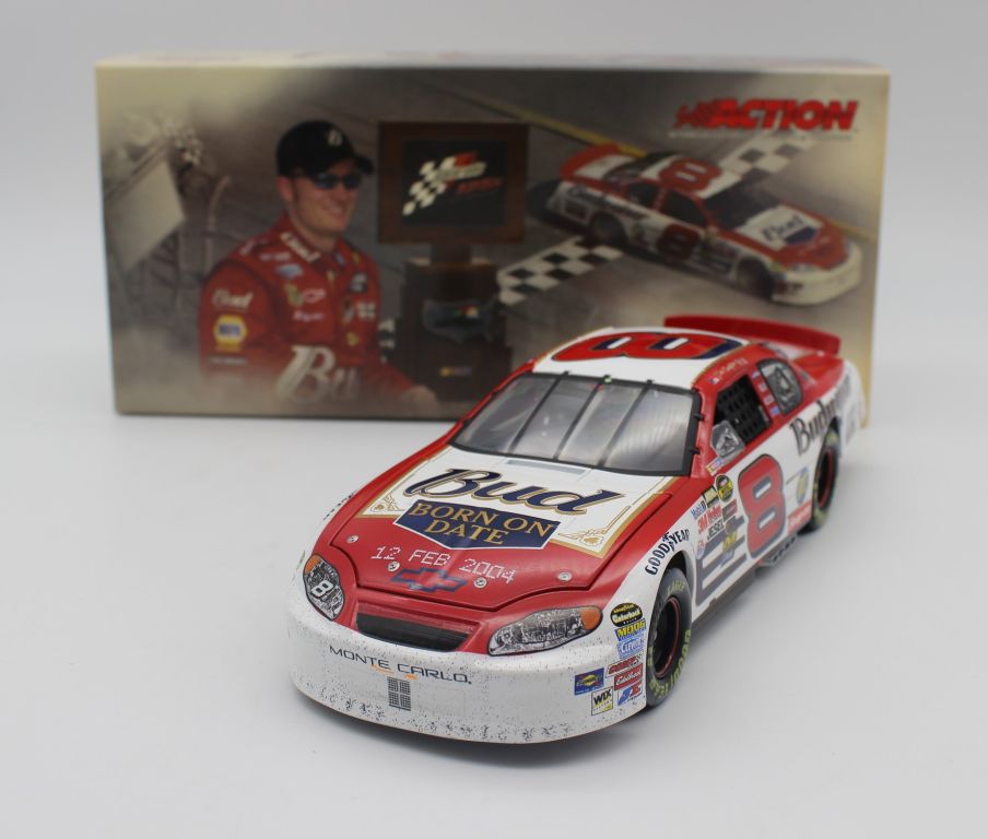 Dale Earnhardt Jr. 2004 Budweiser / Born on Date / Twin 125 Win / Raced ...