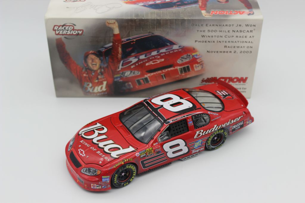 Dale Earnhardt Jr 2004 Budweiser / PIR Win Version 1:24 Nascar Diecast