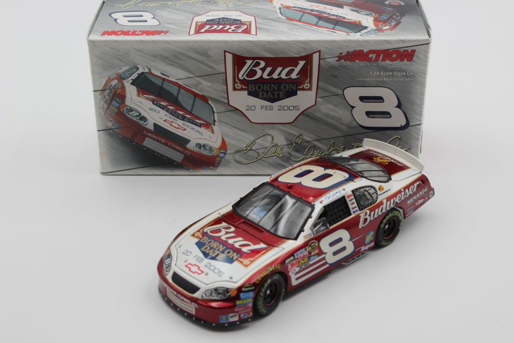 Dale Earnhardt Jr. 2005 Budweiser/ Daytona / Born on Date Feb 20th 1:24 ...