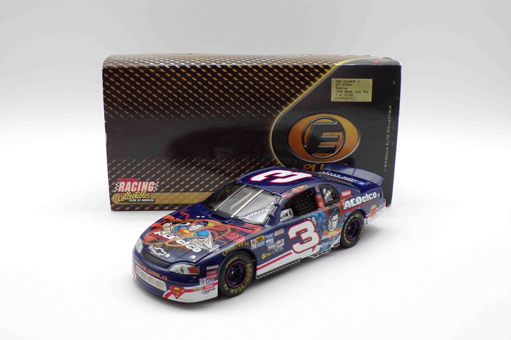 Dale Earnhardt Jr. Autographed 1999 Superman / ACDelco 1:24 RCCA Elite ...