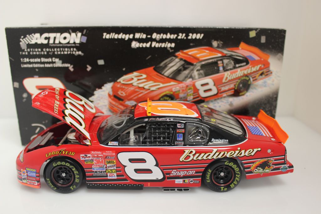 Dale Earnhardt Jr. Autographed 2001 Budweiser / Talladega Win Raced ...